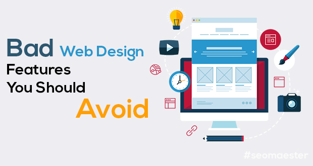  7 Really Bad Web Design Features You Should Avoid