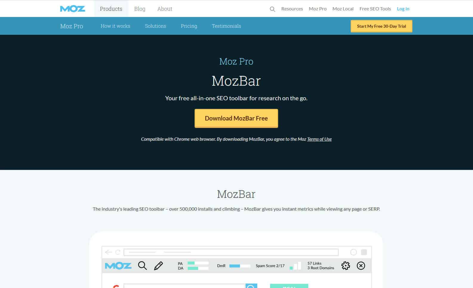 MozBar Extensions