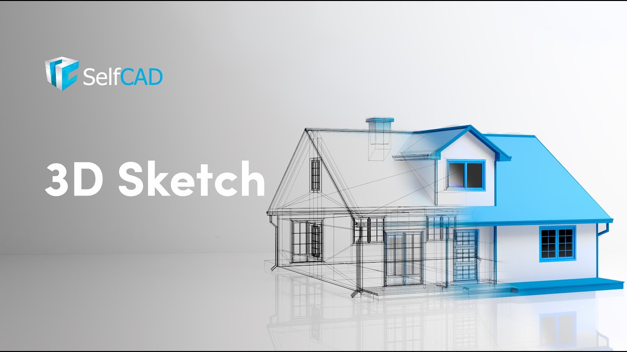 3D sketch in SelfCAD